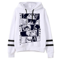 MAOKEI - My Hero Academia Black White Hoodie Style 2 - 1005001457384653-25580-XS