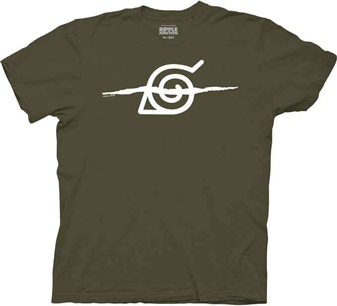 MAOKEI - Naruto Shippuden Anti Konoha Multi Color Shirt - B00UUBQBMK