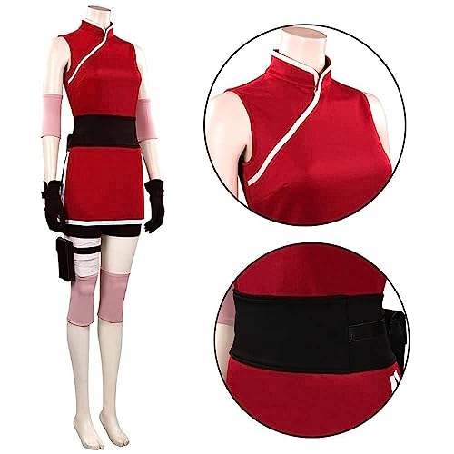 MAOKEI - Naruto Shippuden Full Official Sakura Cosplay Costume - B0C4D5N1BW