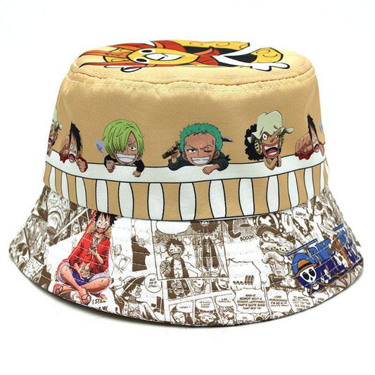 MAOKEI - One Piece 3D Style Sunny Bucket Hat - 1005004792540760-Luffy-56-58cm