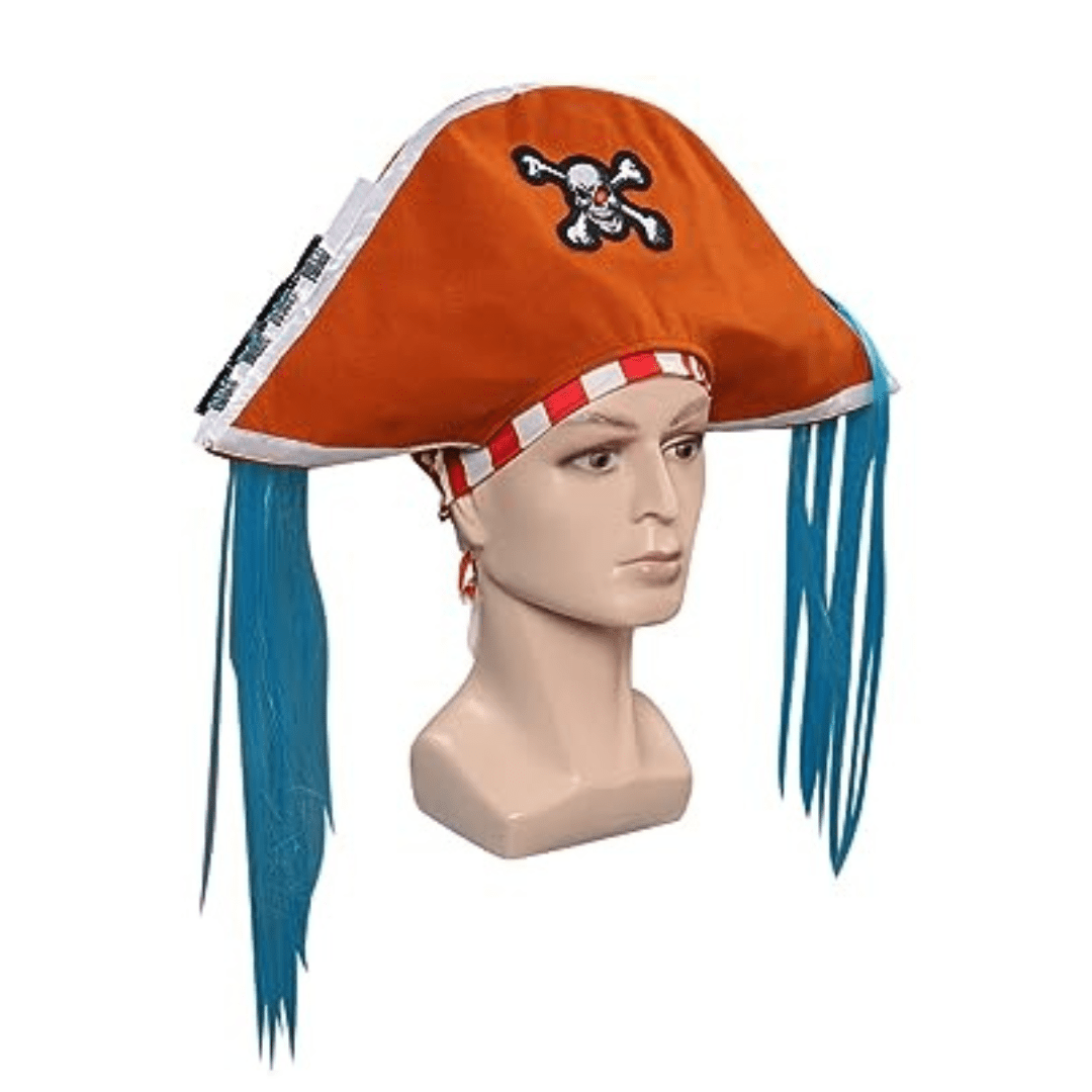 MAOKEI - One Piece Buggy Hat Official Cosplay - B0CGRCMF1Q