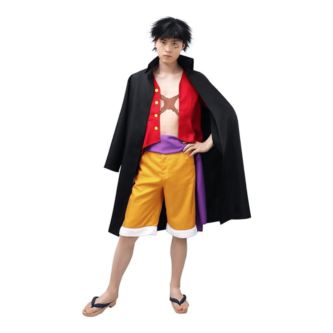 MAOKEI - One Piece Luffy Wano Fight VS Kaido Cosplay - B0BNV3WR23