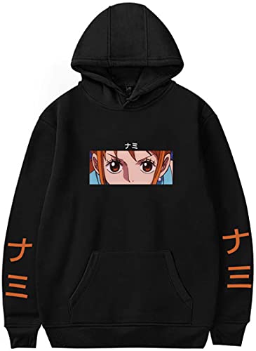 MAOKEI - One Piece Nami Special Emblem Epic Hoodie - B09MTKP1X5