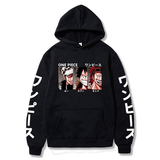 MAOKEI - One Piece New Generation Hoodie - 1005002536940956-Black-S