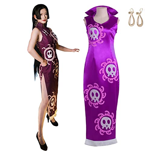 MAOKEI - One Piece Queen Boa Hancock Full Cosplay Costume - B0BTP2KWBK