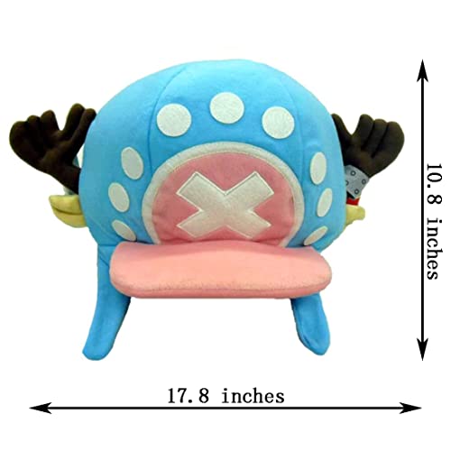 MAOKEI - One Piece Tony Tony Chopper Cosplay Plush Hat - B09P8NJJY3