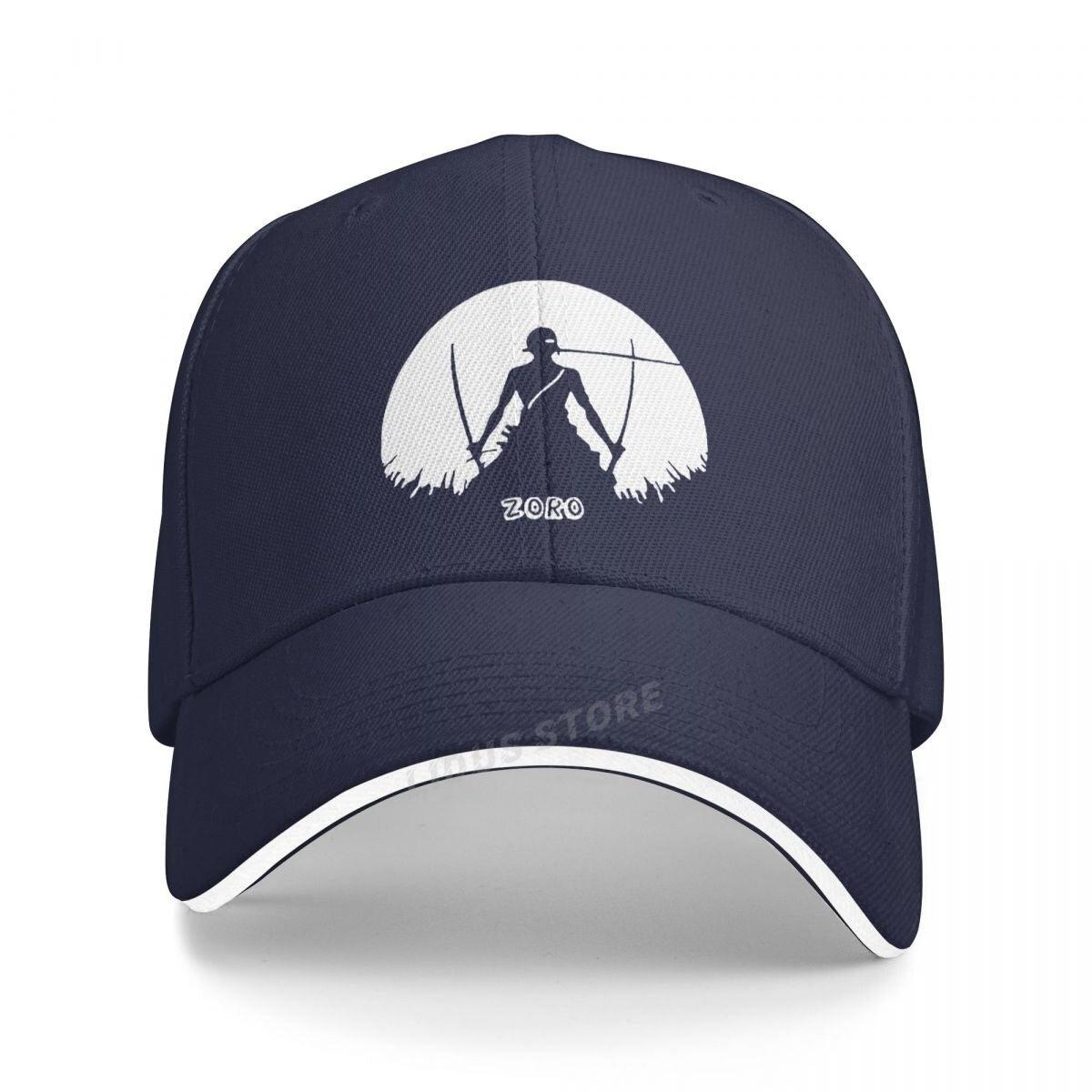 MAOKEI - One Piece Zoro Wano Arc Cap - 1005004618652133-Navy Blue-One Size