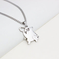 MAOKEI - Pochita Chainsaw Man Stainless Steel Necklace - 1005004933609629-Style1