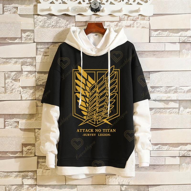 MAOKEI - Shingeki No Kyojin Battalion 3D Hoodie - 1005003432560245-JLJHJ-S