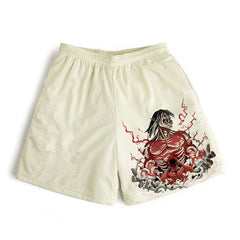 MAOKEI - SNK Eren Summer Beach Short - 1005004770480698-beige1-S