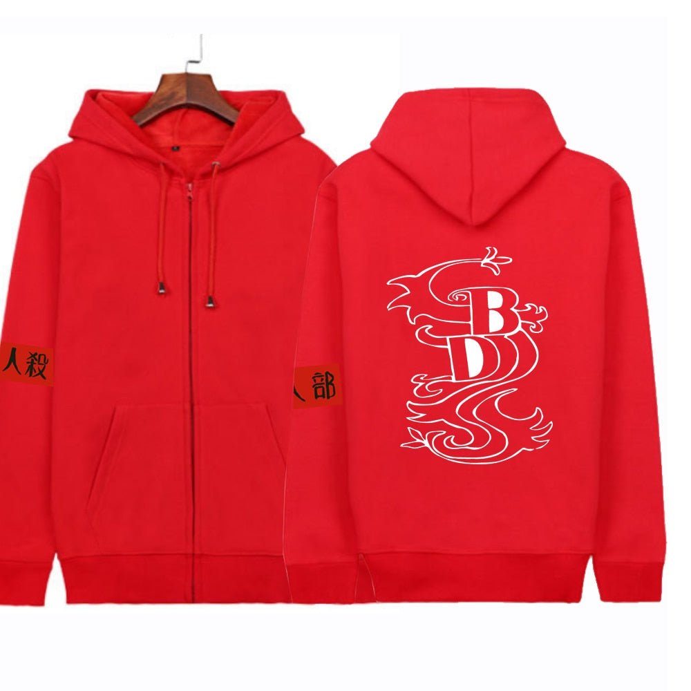 MAOKEI - Tokyo Revengers Black Dragoon Sweatshirt - 1005002835685835-Black-XS