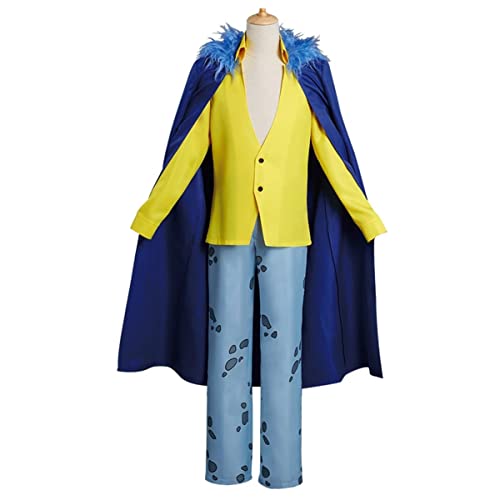 MAOKEI - Trafalgar D Law East Blue Cosplay Costume - B0BRV28MDZ