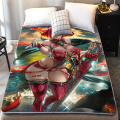 MAOKEI - Xenosaga Blanket Flannel Ecchi Style 2 - 1005003689051339-Poster Blanket 3-100x125cm