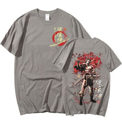 MAOKEI - Yami Badass Picture 3D Shirt - 1005004632201938-Dark Grey-XS