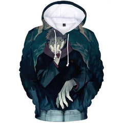 MAOKEI - Yuji Itadori Sukuna Form Fashion Hoodie - 1005004820406429-0Jujutsu -0-XXS