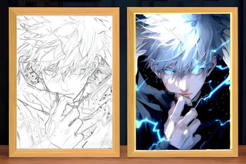 anime led light painting