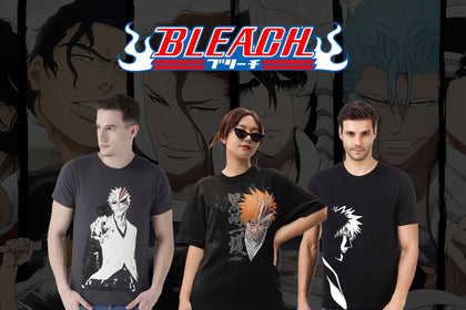Bleach T-Shirts: Authentic Soul Reaper Style for Anime Fans | MAOKEI - MAOKEI