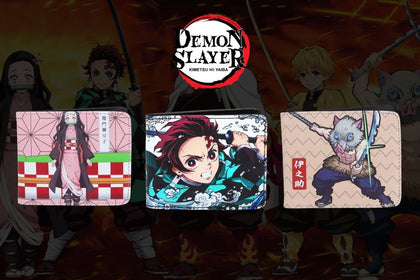 Demon Slayer Wallets Collection - Stylish Anime Fan Accessories | MAOKEI