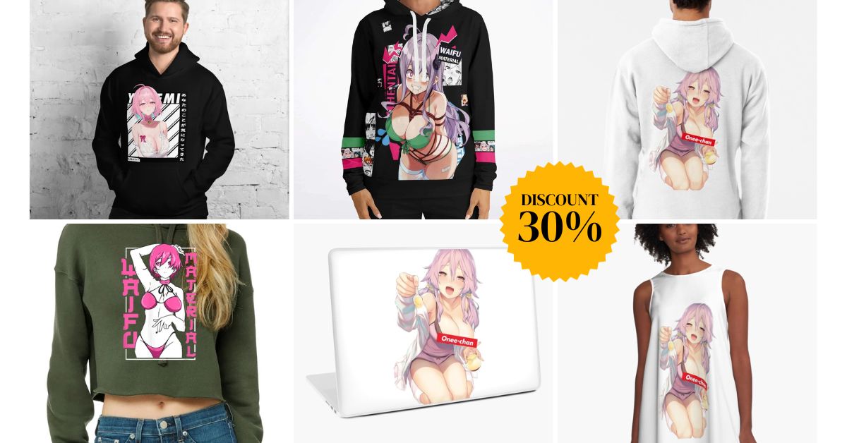 Ecchi anime clothing celebrates the alluring beauty of female characters, with designs that accentuate their curves