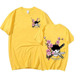 MAOKEI - 2022 New Roronoa Couple Zoro T-Shirt - 1005003839259555-black-XS