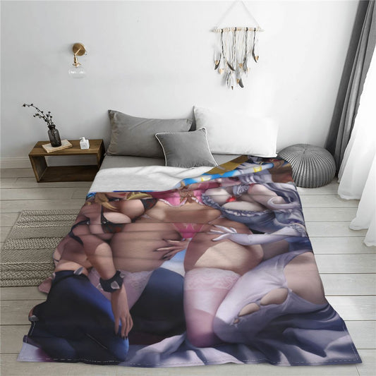 MAOKEI - 3D Ecchi Blanket Anime Style 2 - 1005003694312459-Poster Blanket-100x125cm
