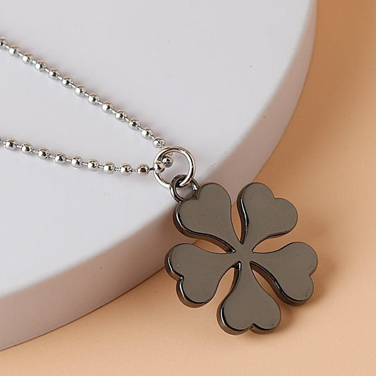 MAOKEI - 5-leaf Clover Necklace - 1005004598295570-02