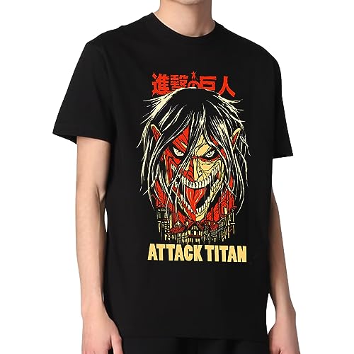 MAOKEI - AOT Eren Poster Titan Mode T-shirt -