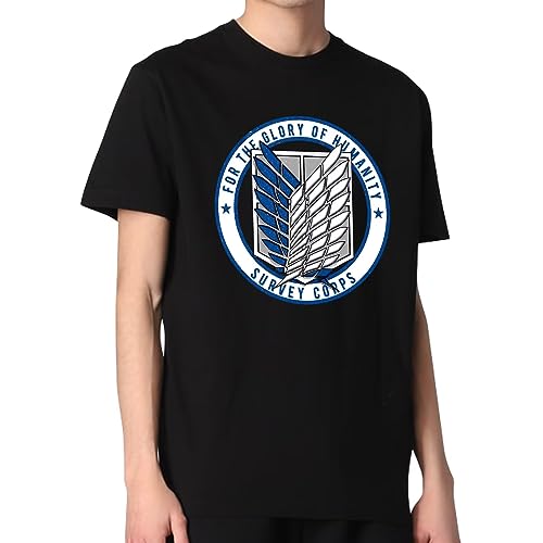 MAOKEI - AOT Survey Corps Emblem Tshirt Style II -