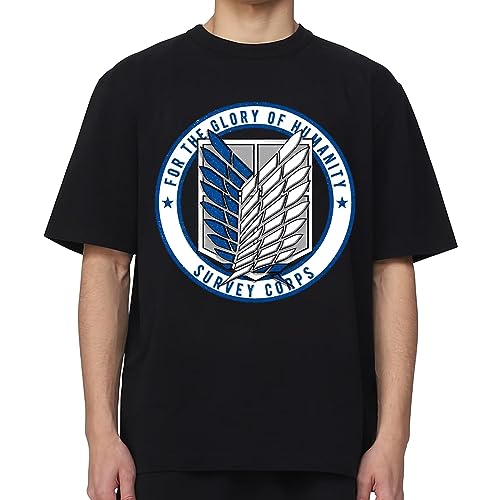 MAOKEI - AOT Survey Corps Emblem Tshirt Style II -
