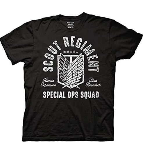MAOKEI - Attack on Titan Scout Regiment Special Operations Squad Shirt - B00U0HU9DG