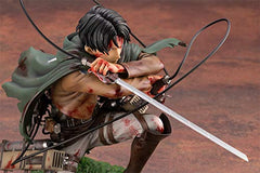 MAOKEI - Attack On Titans Levi Ackerman Fighting Blood Figure -