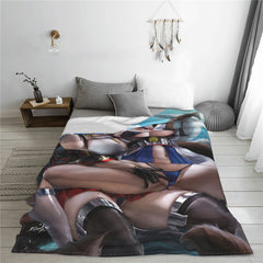 MAOKEI - Azur Lane Blanket Flannel Hentai Pose - 1005003689522471-Poster Blanket-100x125cm