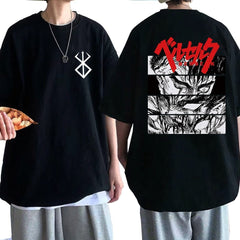 MAOKEI - Berserk Guts Rage Capture T-Shirt - 1005004599113984-Black-S