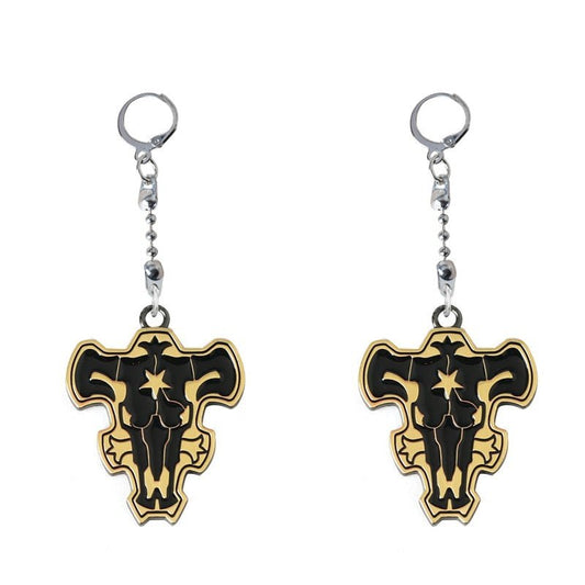 MAOKEI - Black Bull Team Earrings - 1005004598295570-04