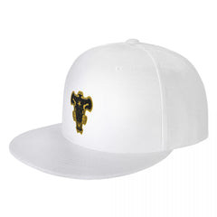 MAOKEI - Black Bulls Emblem Cap - 1005005107476806-White