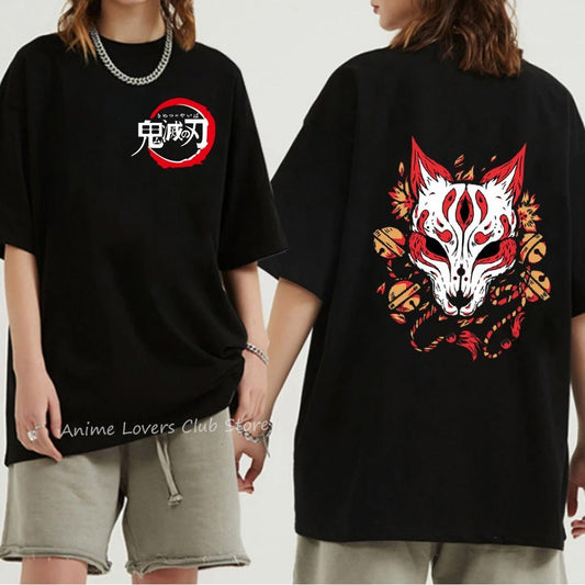 MAOKEI - Demon Slayer 3D Tanjiro Mask T-Shirt - 1005004974266632-style12-XS
