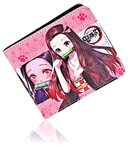 MAOKEI - Demon Slayer Kamado Nezuko Inspired Wallet - B09BKWZ1FJ