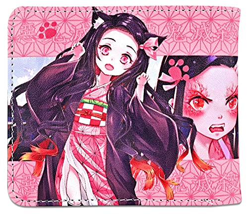 MAOKEI - Demon Slayer Kamado Nezuko Inspired Wallet - B09BKWZ1FJ