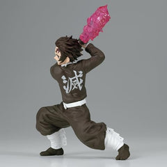 MAOKEI - Demon Slayer Tanjiro Kamado Fire Sword Attack Figure - B0CKY6VL32