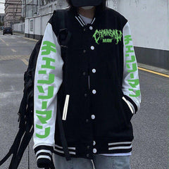 MAOKEI - Denji Chainsaw Man Hoodie Jacket - 1005003434539532-Black-XS