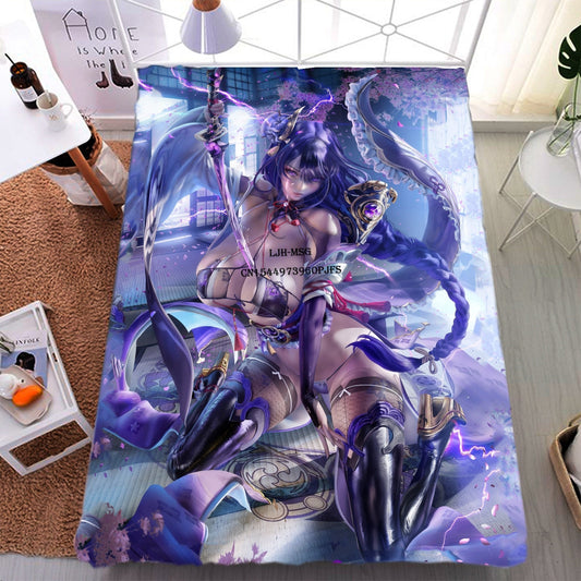 MAOKEI - Genshin Impact 3D Ecchi Style Blanket - 1005004277888865-Poster Blanket 2-100x125cm
