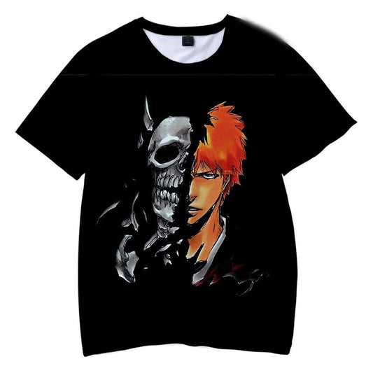 MAOKEI - Ichigo Half Face Style 2 T-Shirt - 1005001586190148-AT1101358S-S