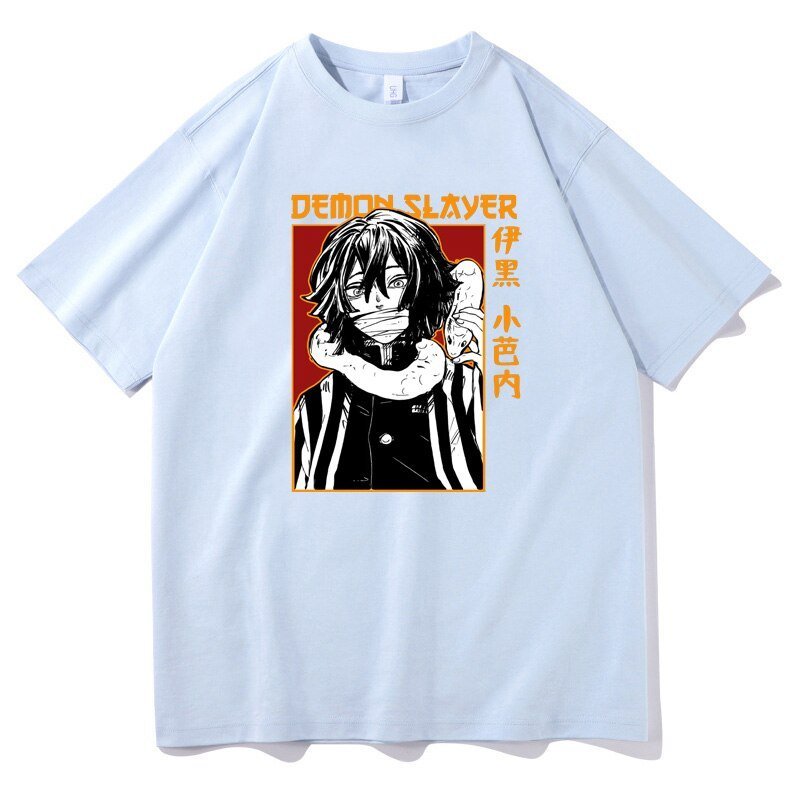 MAOKEI - Iguro Obanai 3D T-Shirt - 1005004369136250-Black-XS