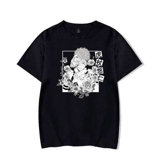 MAOKEI - Itadori & Sukuna Poster Style 2 Shirt - 1005003709608091-Black-XS 1000