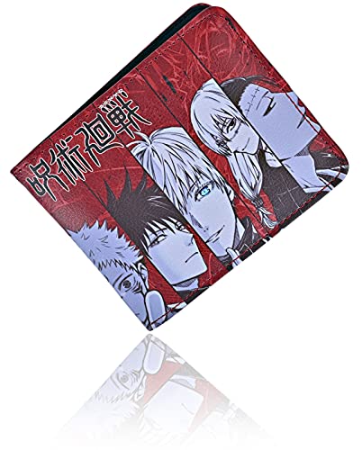 MAOKEI - Jujutsu Kaisen All Main Characters Inspired Wallet - B09BN55QF5