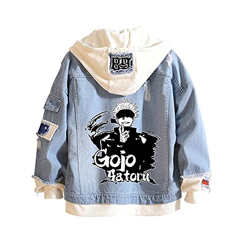 MAOKEI - Jujutsu Kaisen Gojo Satoru Epic Inspired Jacket - B09917VKJ3