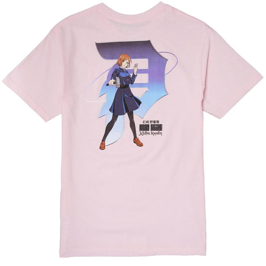 MAOKEI - Jujutsu Kaisen Nobara Pink Style T-Shirt - B0CDF98WM6