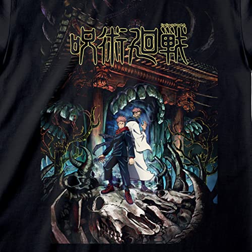 MAOKEI - Jujutsu Kaisen Yuji Itadori X Sukuna World T Shirt - B0BZTGHTFZ