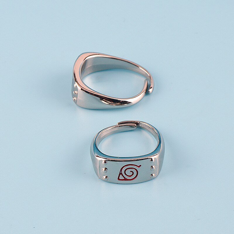 MAOKEI - Konoha Adjustable Metal Ring - 1005004211501558-24422-A-Resizable
