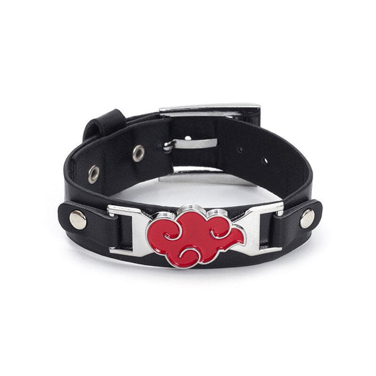 MAOKEI - Naruto Red Cloud Akatsuki Emblem Bracelet - 1005004887898133-2